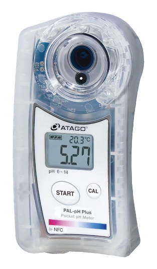 pHmetro PAL-pH Plus Agato: tascabile, infrangibile con elettrodo integrato